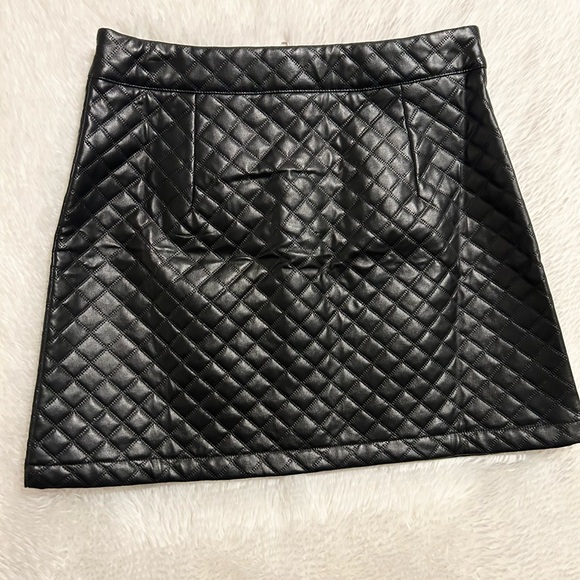 Faux Leather Skirt - Picture 8 of 11